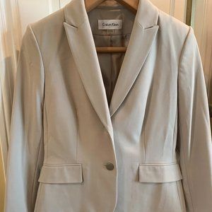 Calvin Klein - Tan Blazer Jacket - Size 8